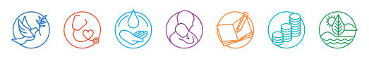 Rotary Areas of Focus Rotary Areas of Focus: Promoting Peace Fighting Diseases Providing Clean Water Saving Mothers & Children Supporting Education Growing Local Economies Protecting the Environment